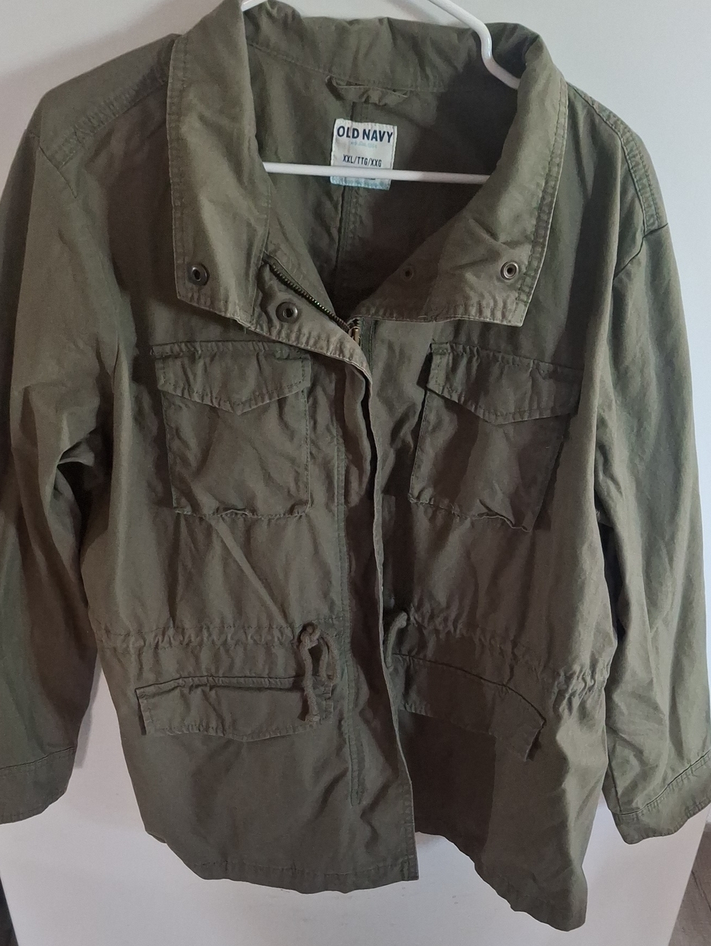 Old Navy Olive Utility Jacket for Women